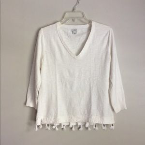 J. Crew Off White Women’s Top Size Small